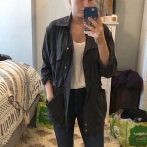 Club Monaco Silk Jacket